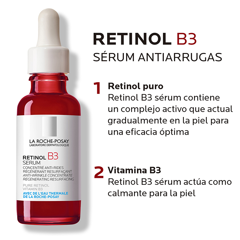 Lrp Retinol B3 Serum 30ml Suero Facial - Imagen 2