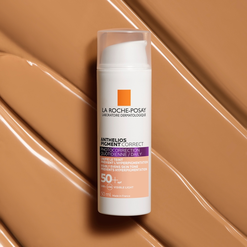Lrp Anthelios Protector Solar Pigment Spf50+ 50ml Crema Facial - Imagen 3