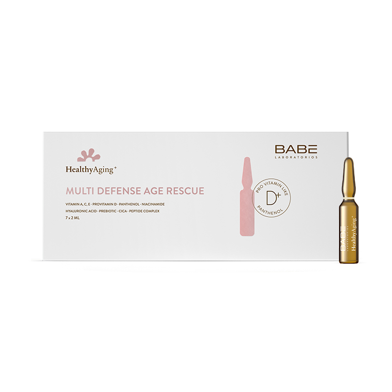 Babe Multi Defense Age Rescue 7 Ampolla 2ml Suero Facial