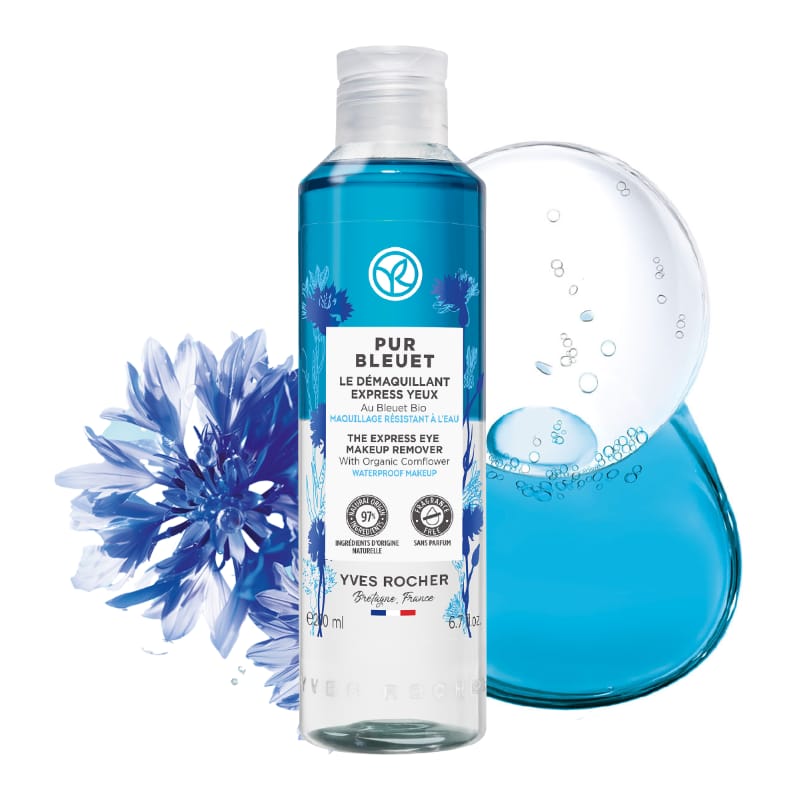 Yves Rocher Pur Bleuet Desmaquillante Expres Ojos 200ml - Imagen 2