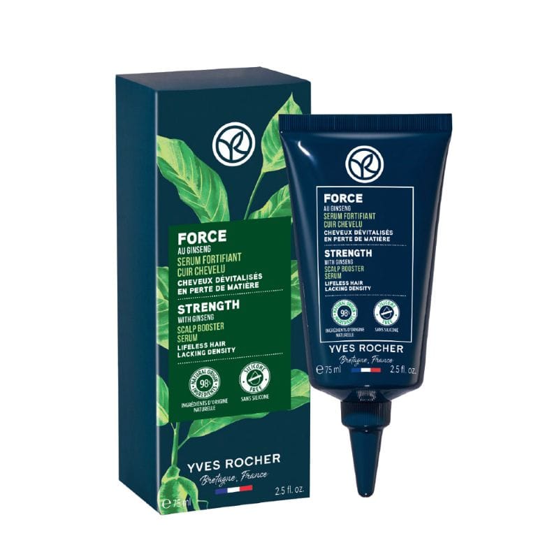 Yves Rocher Force Ginseng Serum Fortificante Del Cuero Cabelludo 75ml - Imagen 2