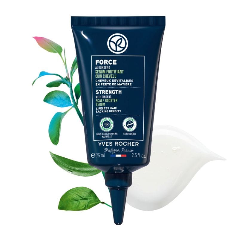 Yves Rocher Force Ginseng Serum Fortificante Del Cuero Cabelludo 75ml - Imagen 3