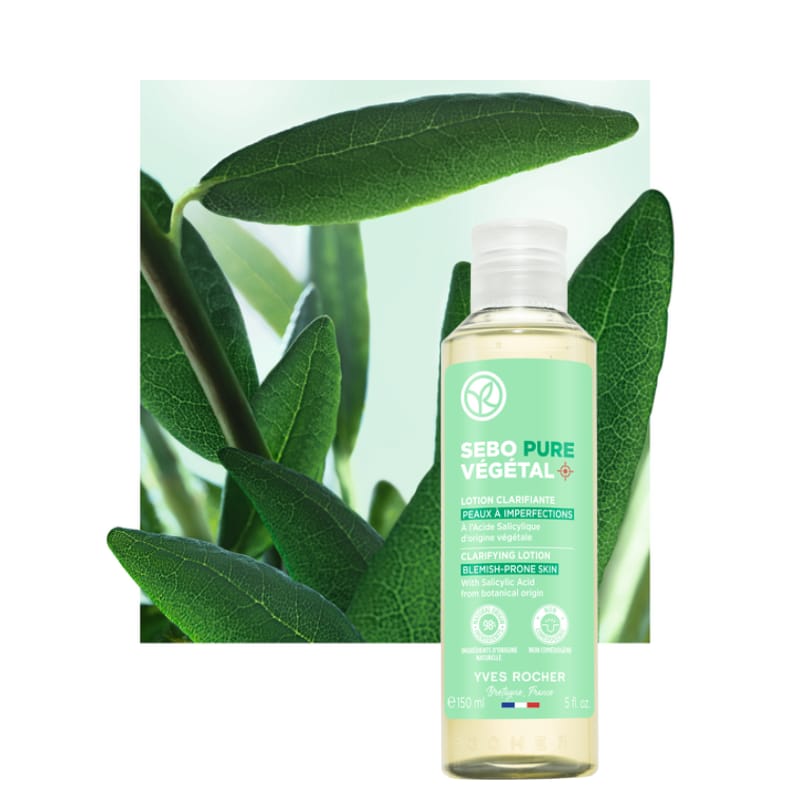 Yves Rocher Sebo Pure Vegetal Locion Clarificante 150ml - Imagen 3