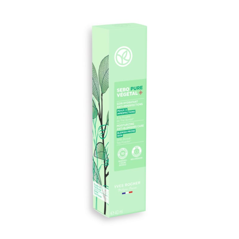Yves Rocher Sebo Pure Vegetal Tratamiento Hidratante 40ml - Imagen 2