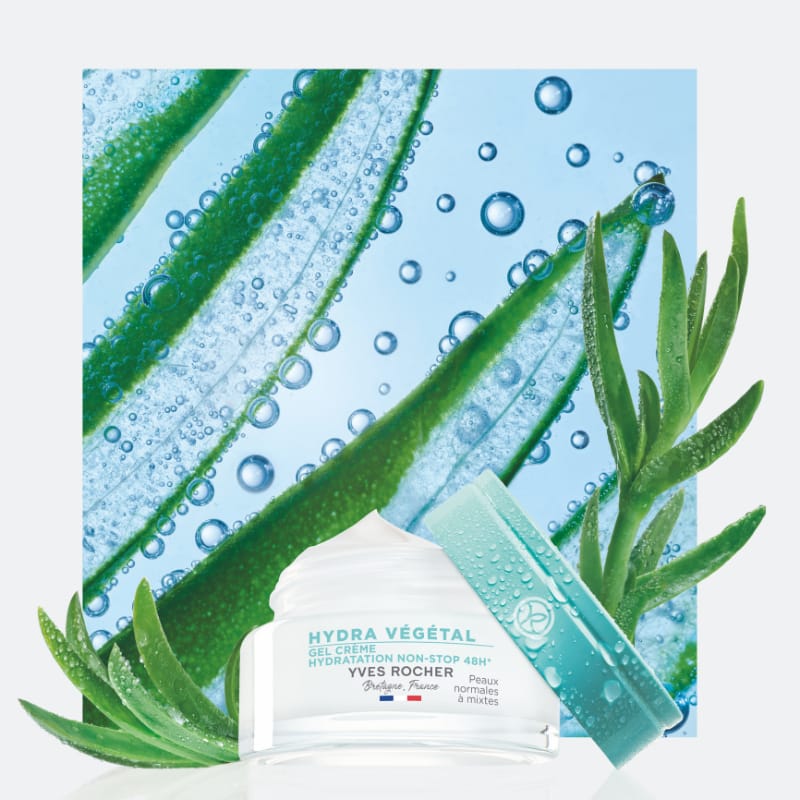 Yves Rocher Hydra Vegetal Gel Crema Hidratacion Non Stop 50ml - Imagen 3
