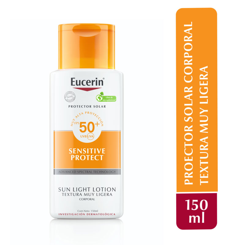 Eucerin Protector Solar Ultra Ligero Spf50+ 150ml Crema Corporal