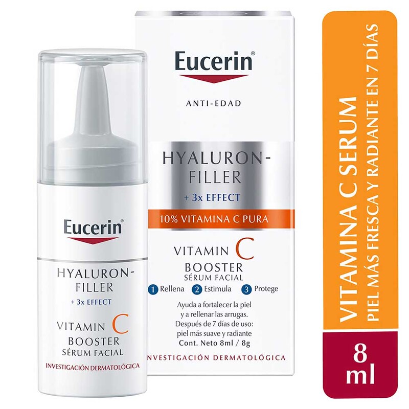 Eucerin Hualuron Filler Vitamina C Booster 8ml Suero Facial