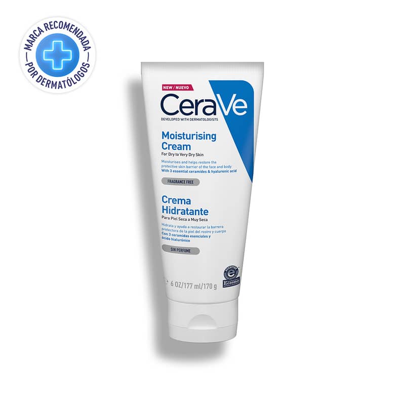 Cerave Hidratante Piel Seca A Muy Seca 177ml Crema Facial Y Corporal - Imagen 2