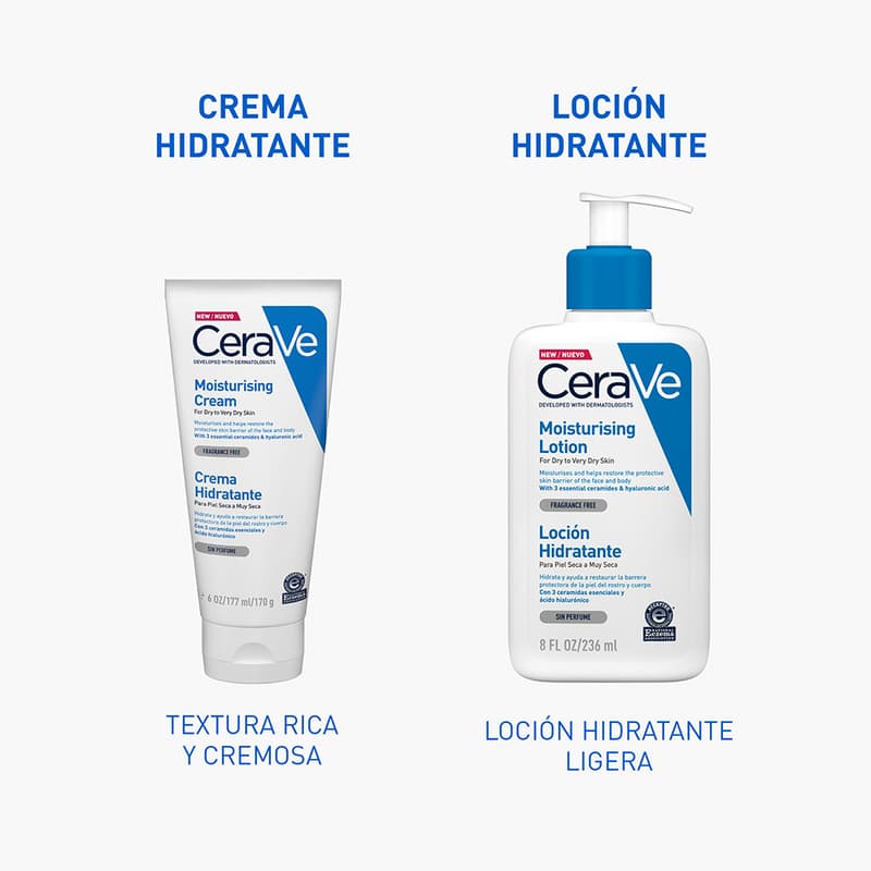 Cerave Hidratante Piel Seca A Muy Seca 177ml Crema Facial Y Corporal - Imagen 10