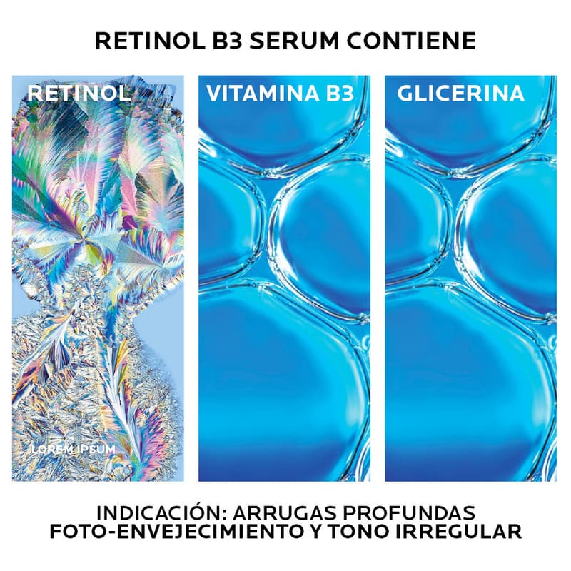 Lrp Retinol B3 Serum 30ml Suero Facial - Imagen 4