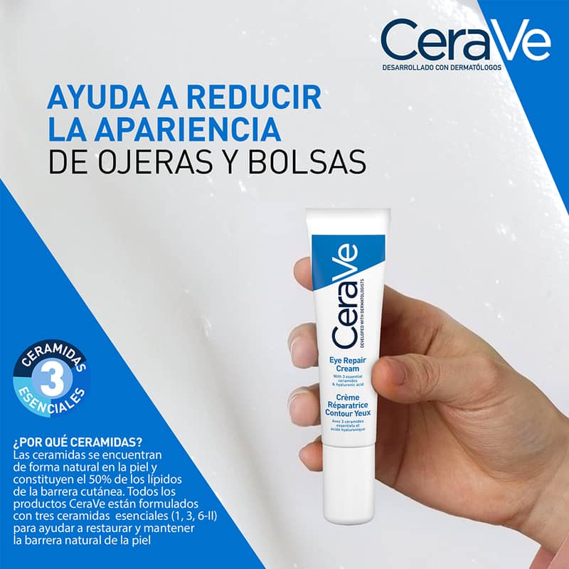 Cerave Contorno De Ojos 14ml Crema - Imagen 7