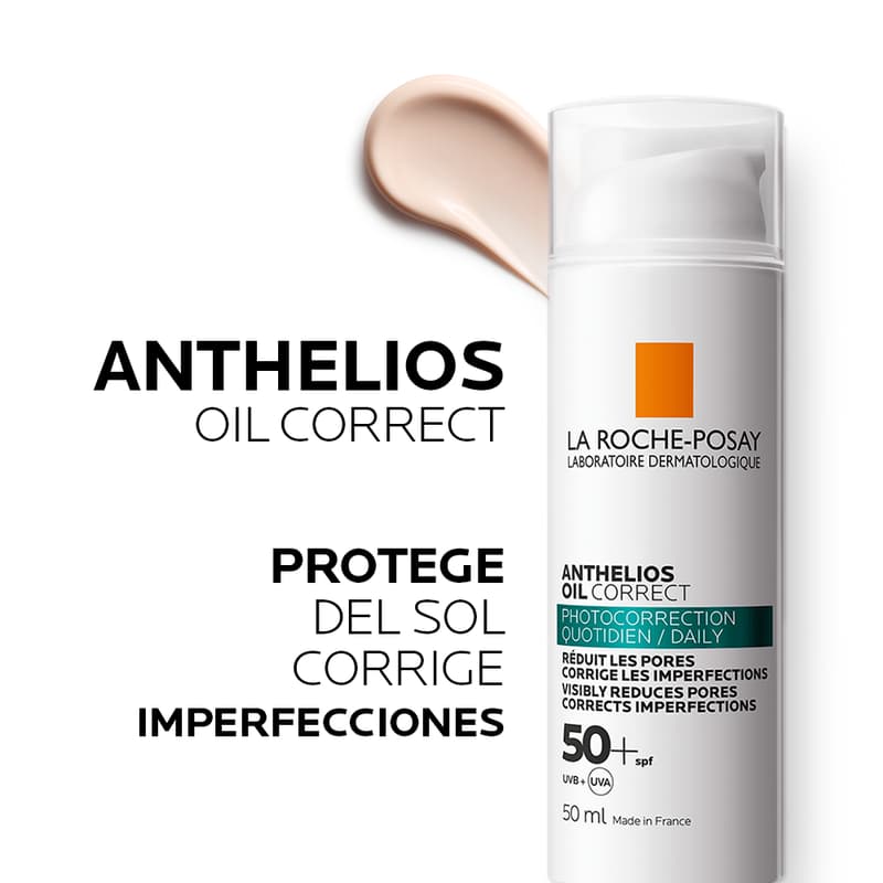 Lrp Anthelios Oil Correct Spf50+ 50ml Gel-crema - Imagen 3