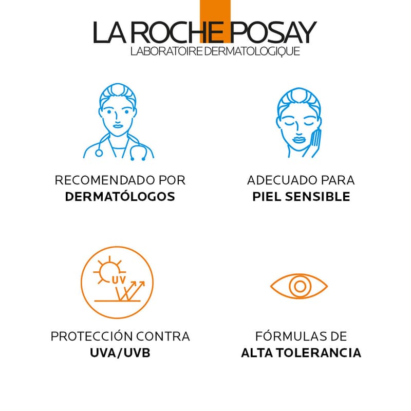 Lrp Anthelios Protector Solar Uv Mune 400 Color Fluid Spf50+ 50ml Crema Facial - Imagen 5