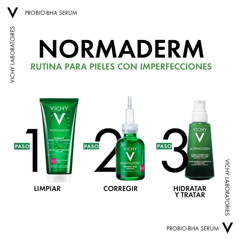 Vichy Normaderm Probio-bha Serum 30ml Suero Facial - Imagen 4