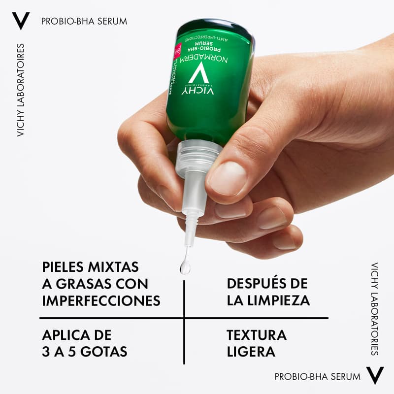 Vichy Normaderm Probio-bha Serum 30ml Suero Facial - Imagen 5