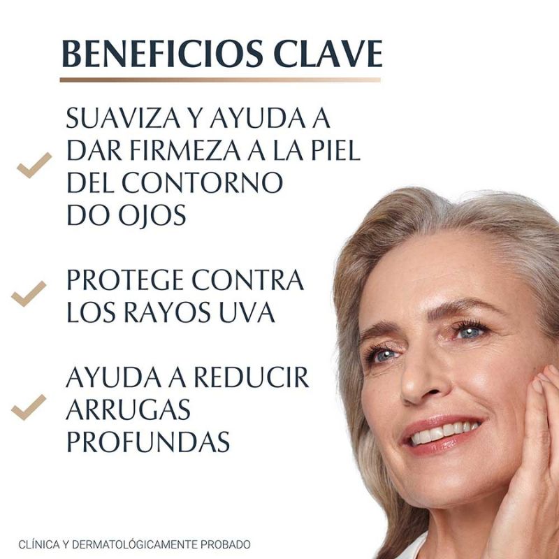 Eucerin Hyaluron Filler+elasticity Anti Edad Contorno De Ojos Spf20 15ml Crema - Imagen 4