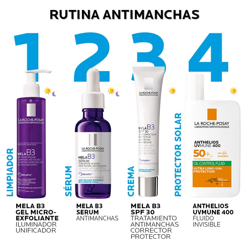 Lrp Mela B3 Micro-peeling 200ml Gel Facial - Imagen 7