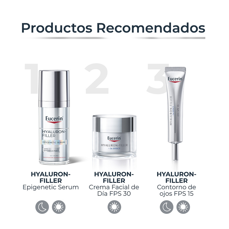 Eucerin Hyaluron Filler Epigenetic Serum Antiedad 30ml Suero Facial - Imagen 6