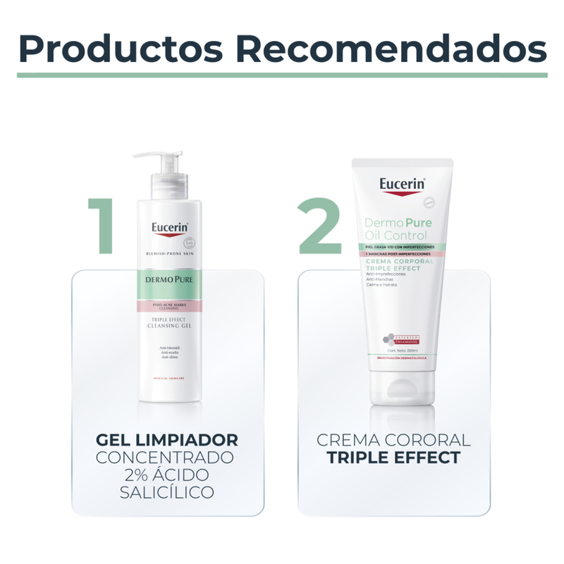Eucerin Dermo Pure Oil Control 400ml Gel Limpiador - Imagen 4