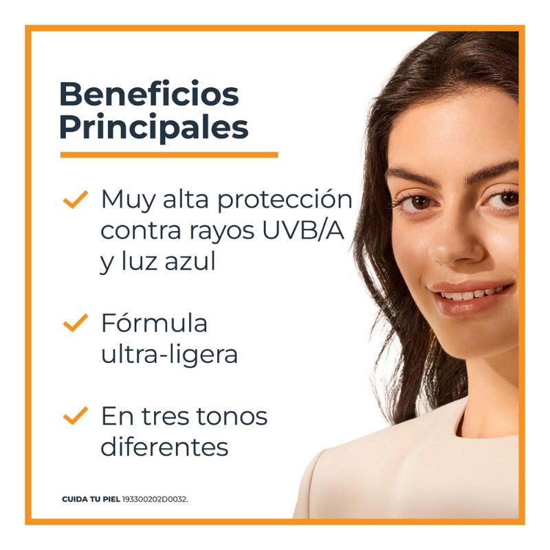 Eucerin Protector Solar Hydro Fluid Ultra Ligera Tono Medio 50fps 50ml - Imagen 4
