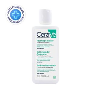 Cerave Mini Gel Limpiador Espumoso 88 Ml