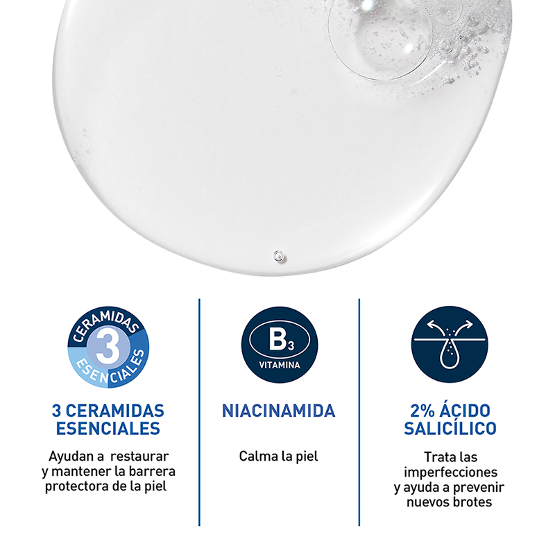 Cerave Limpiador Control Imperfecciones 473 Ml - Imagen 3