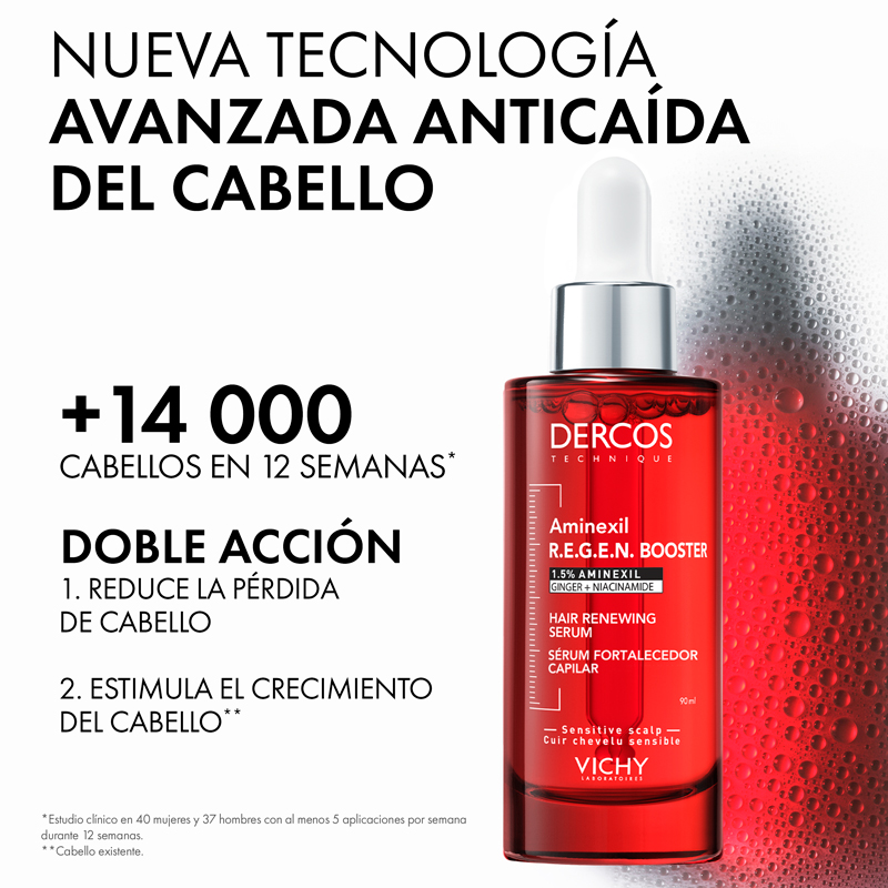 Vichy Dercos Aminexil Regen Booster 90 Ml - Imagen 4